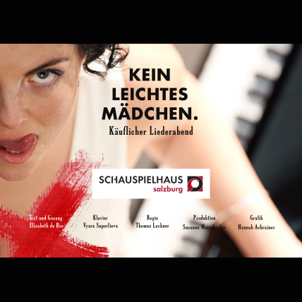 Liederabend: „Kein leichtes Mädchen“ | ab 10. Mai, Schauspielhaus Salzburg